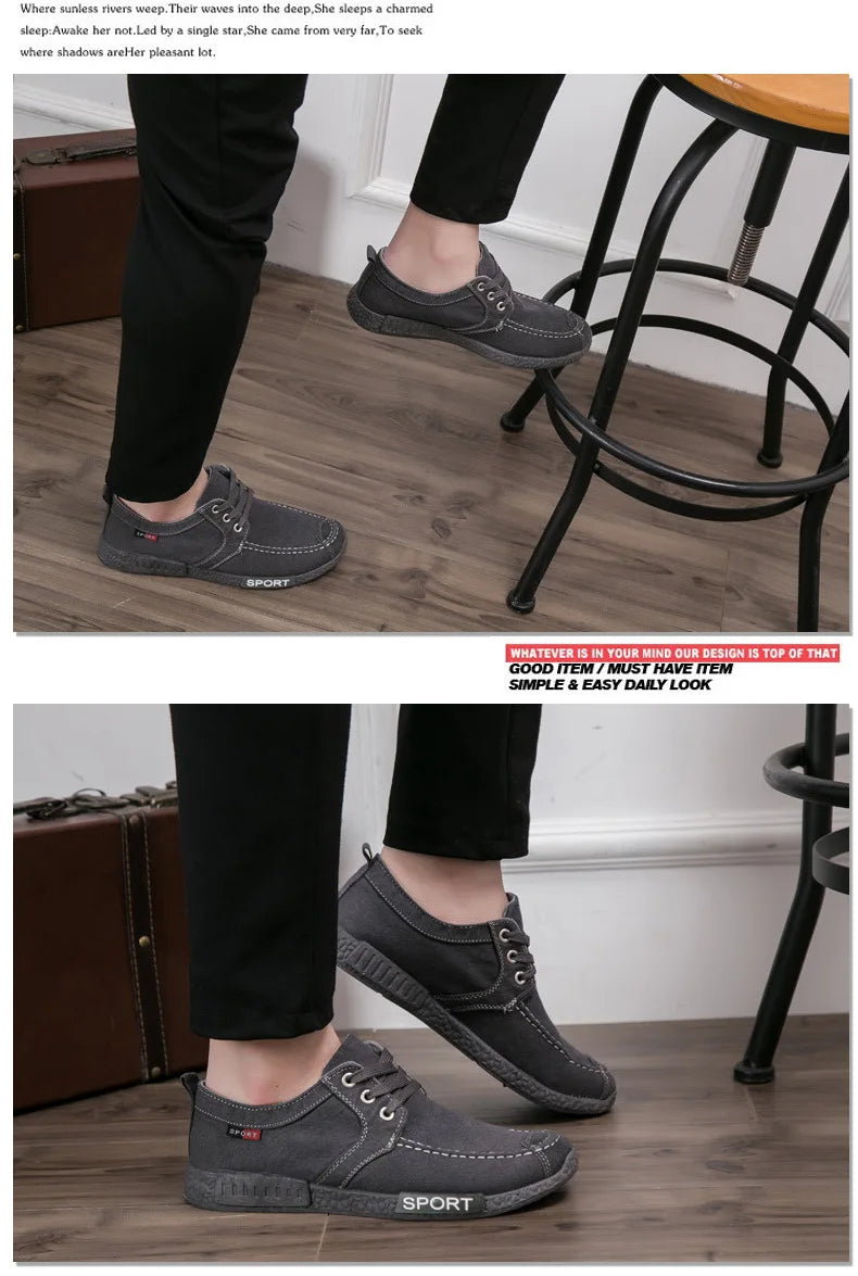 Men Lace Up Sneakers