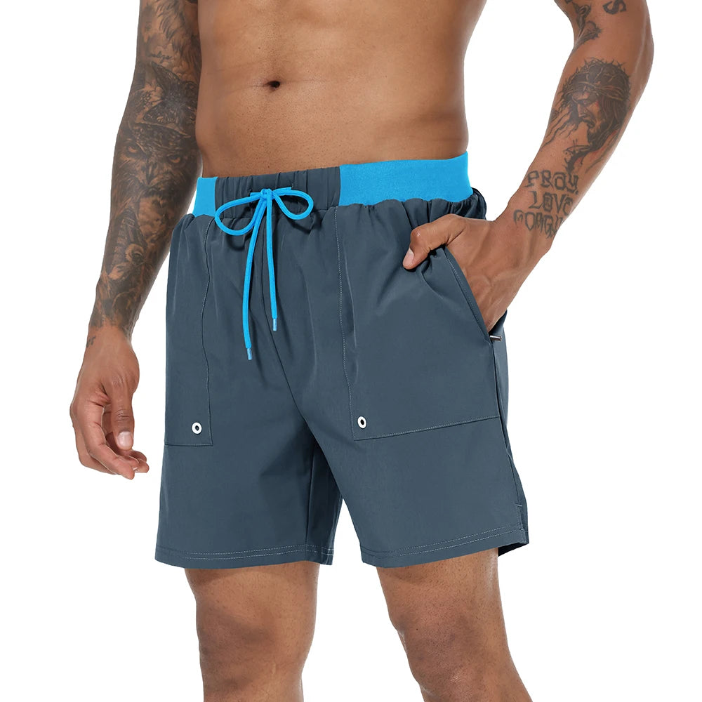 Men Quick Dry Swim Shorts