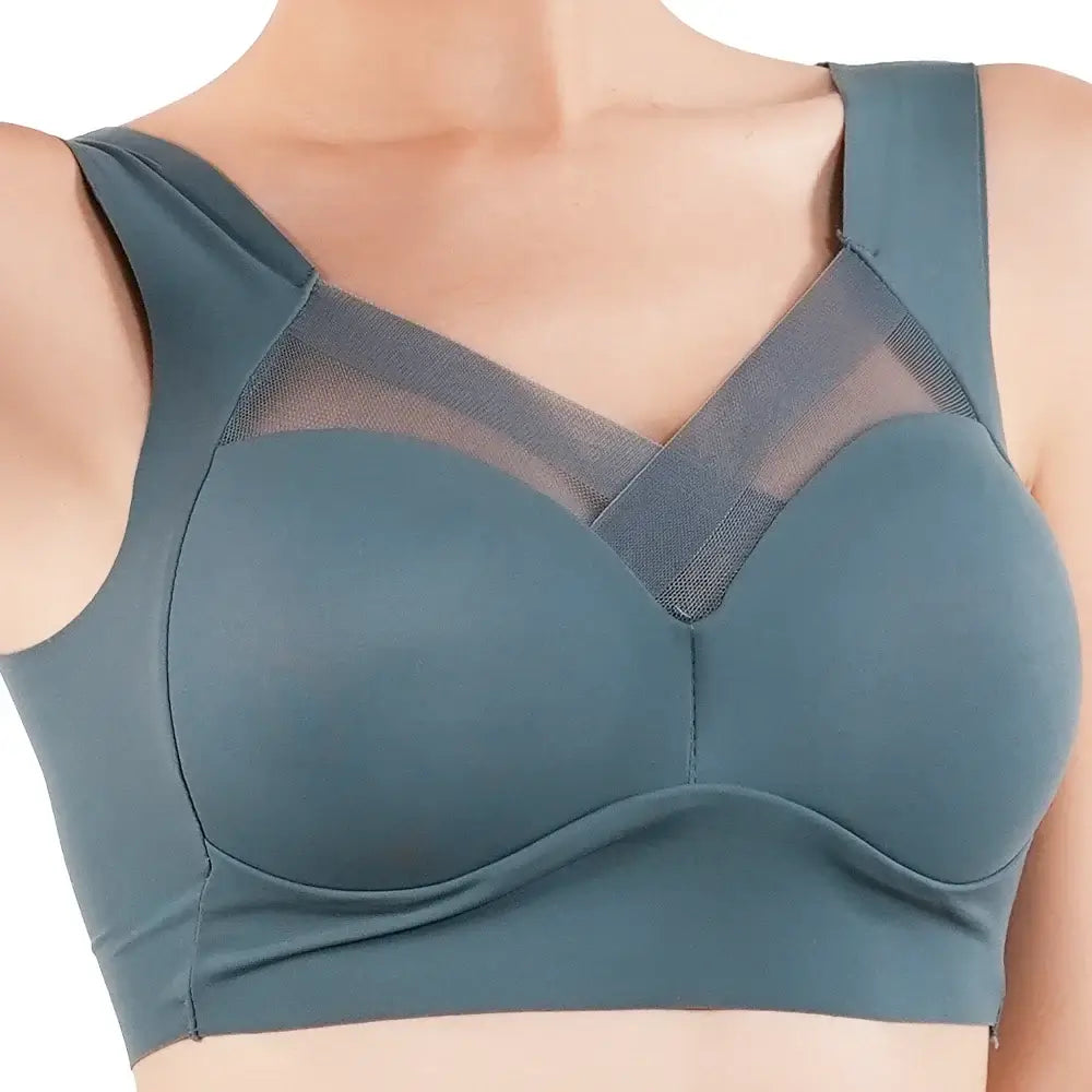 Women Ice Silk Seamless Push Up Bra