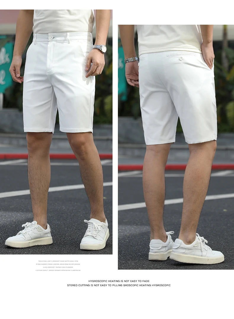 Men Business Casual Shorts