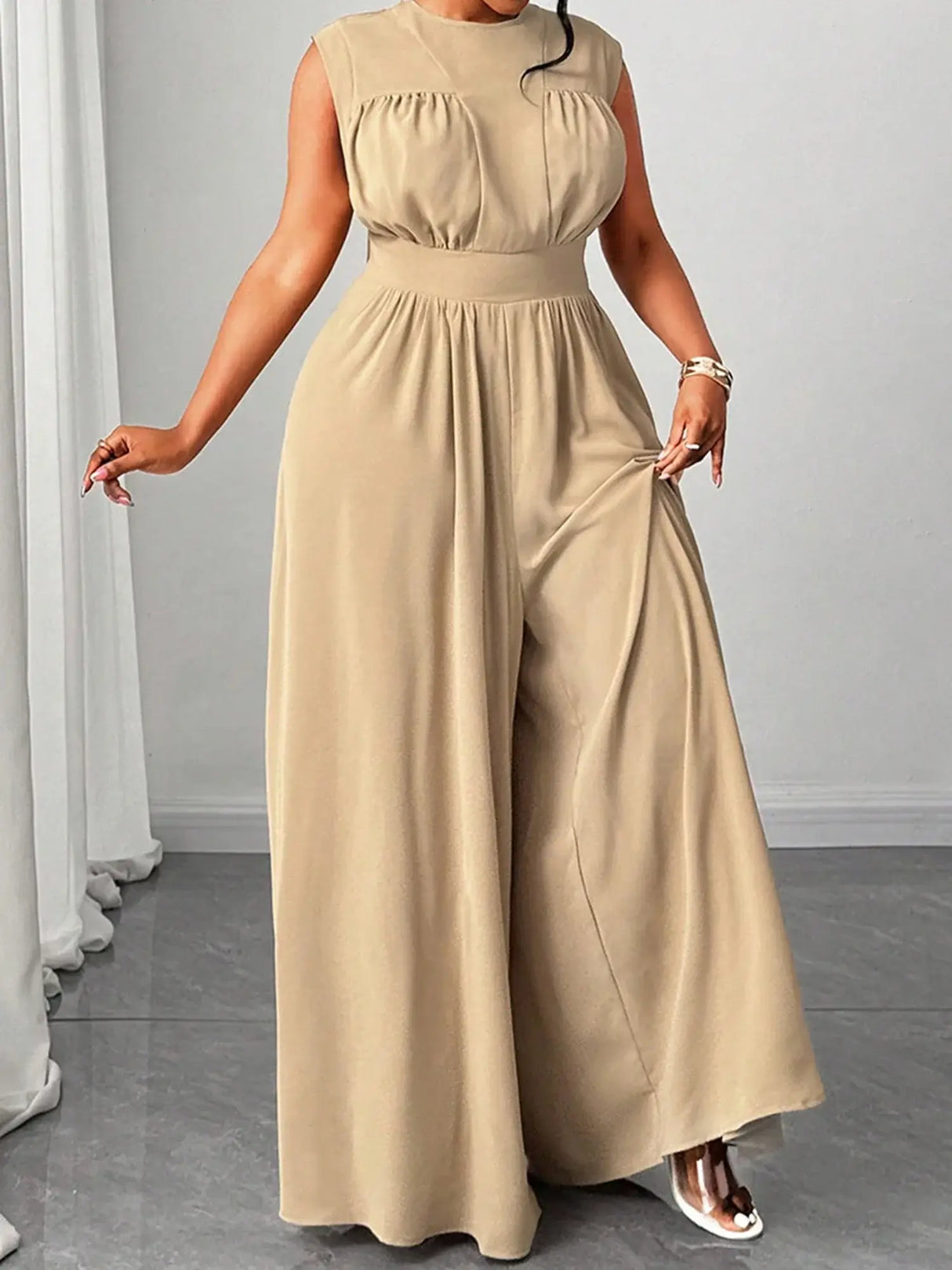 Women Plus Size Floral Print Romper