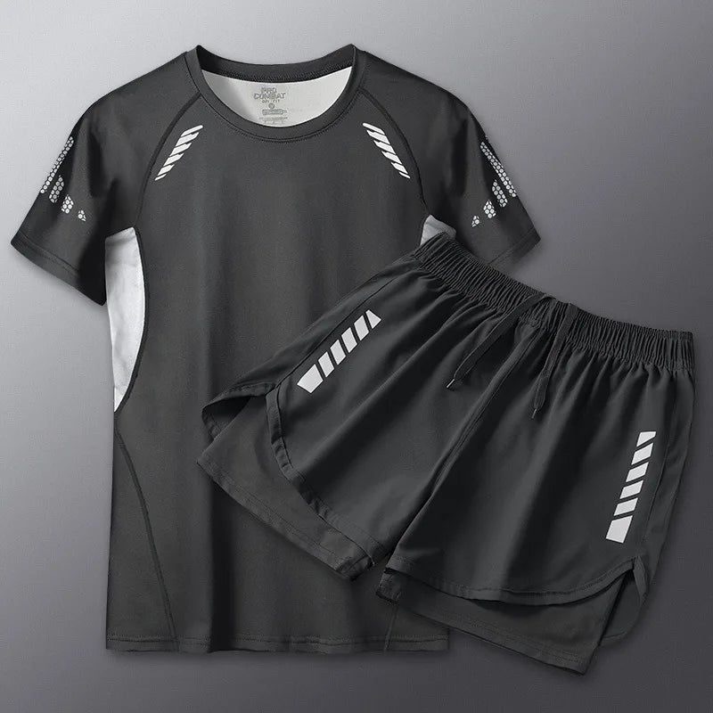 Men Swimwear Set Beach Surf Suit