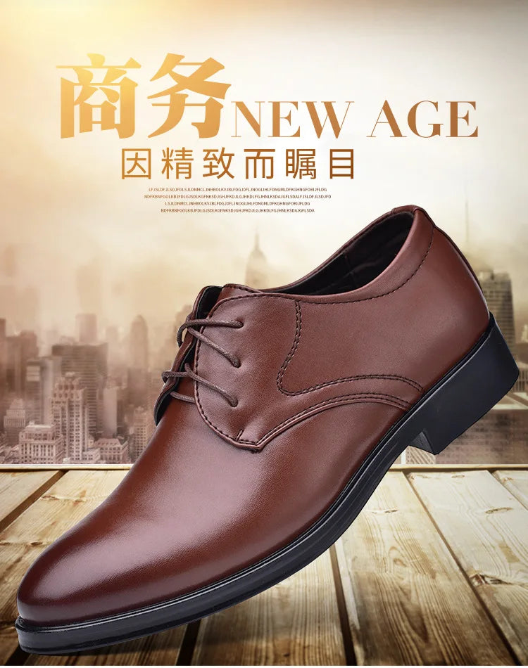Men’s Pointed Toe Formal Dress Shoes