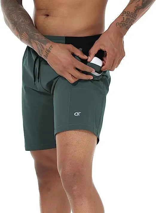 Men Quick Dry Swim Shorts