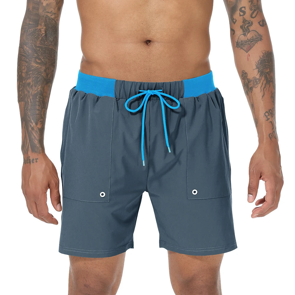 Men Quick Dry Swim Shorts