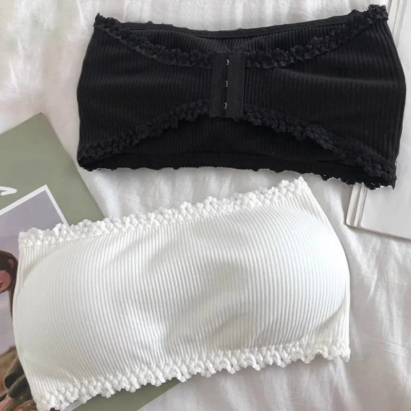Women Strapless Tube Bralette