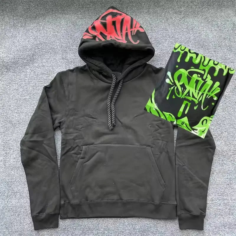 Men Cotton Hoodies Jogger Set