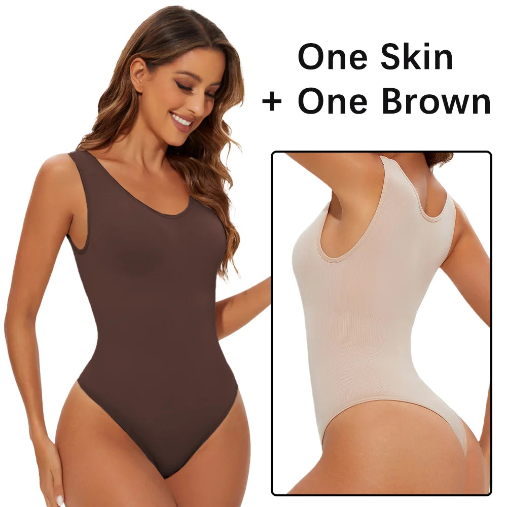 Women Seamless Sculpting Bodysuit