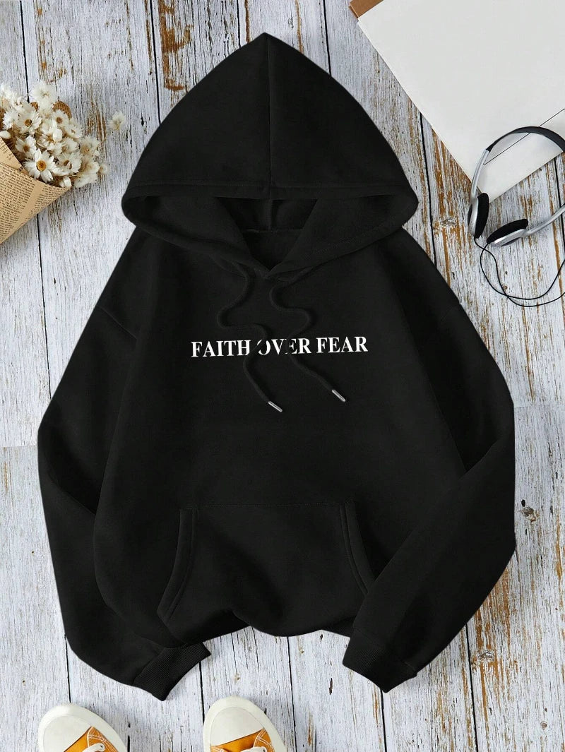 Women's Faith Over Fear Hoodie