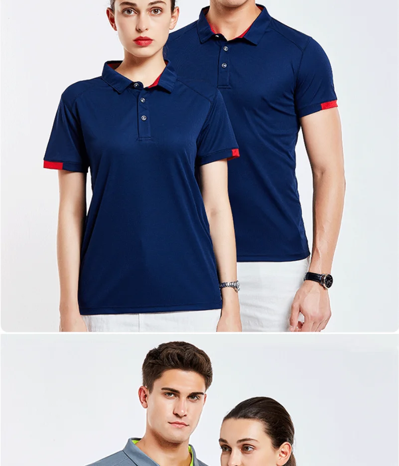 Men Quick Dry Sports Polo Shirt