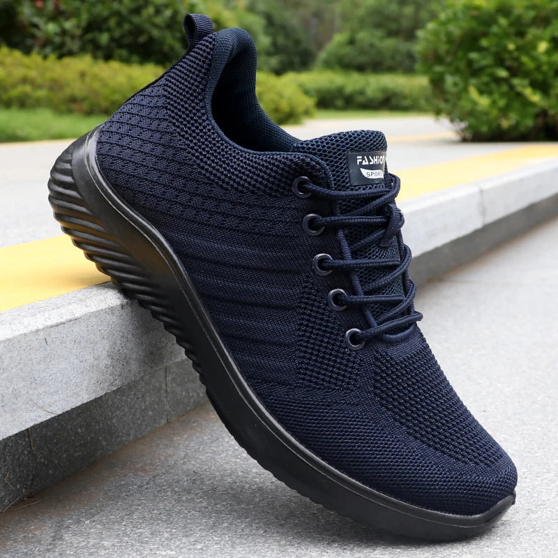 Men Lace Up Training Sneakers