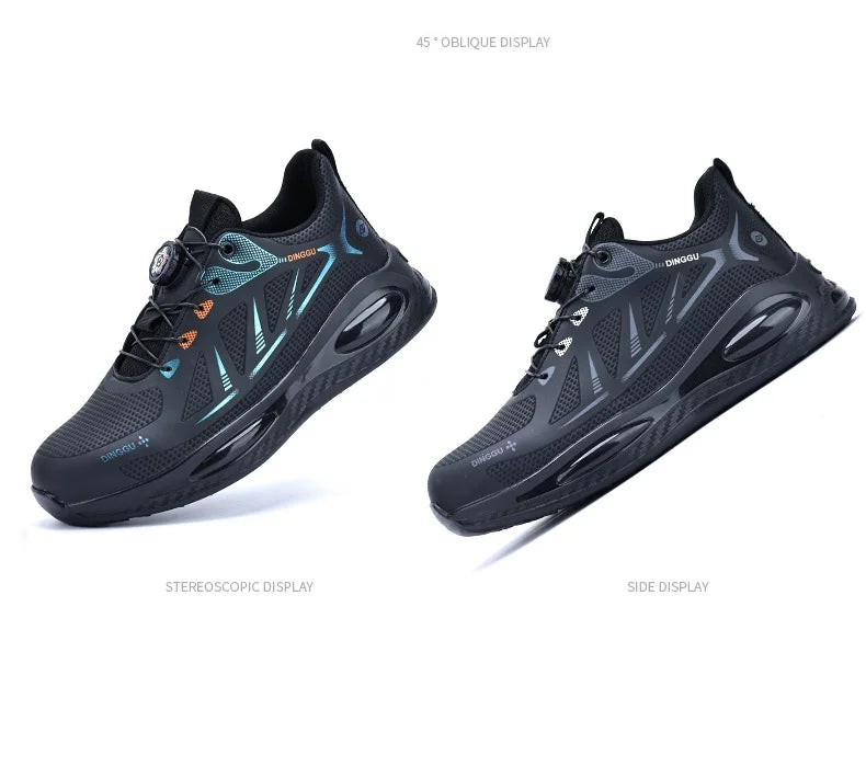 Women Safety Shoes Breathable Fashion Sneakers