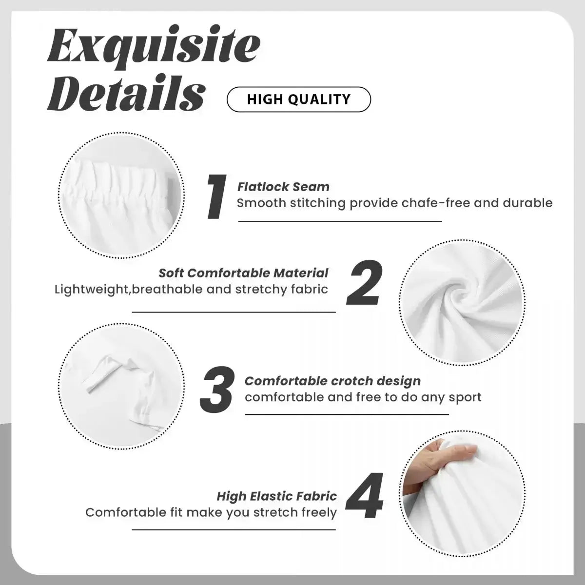 Women High Waist Skinny Shorts