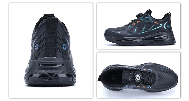 Women Safety Shoes Breathable Fashion Sneakers