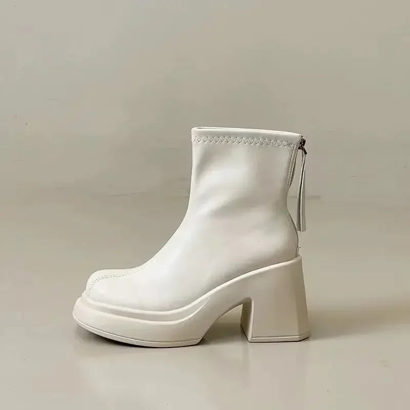 Women Ankle Boots Fashion Short Booties
