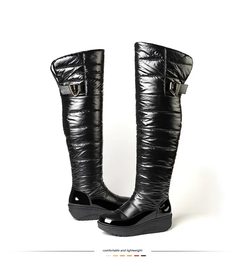 Women Wedge Boots – 2025 Winter