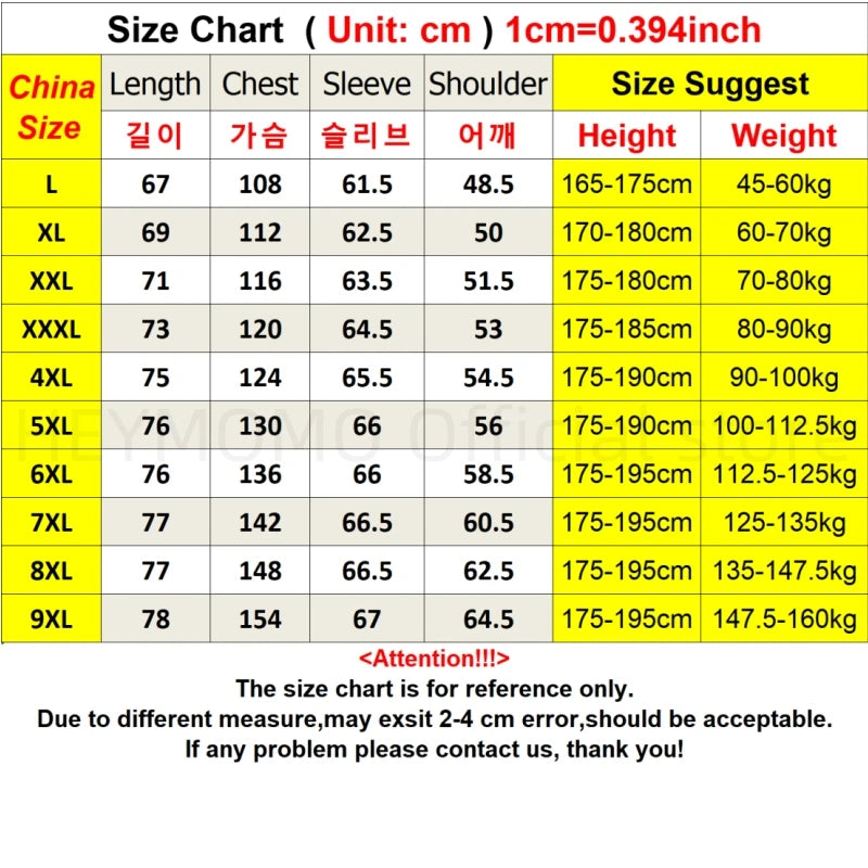 Men's Plus Size Hoodie – Oversized 6XL-9XL