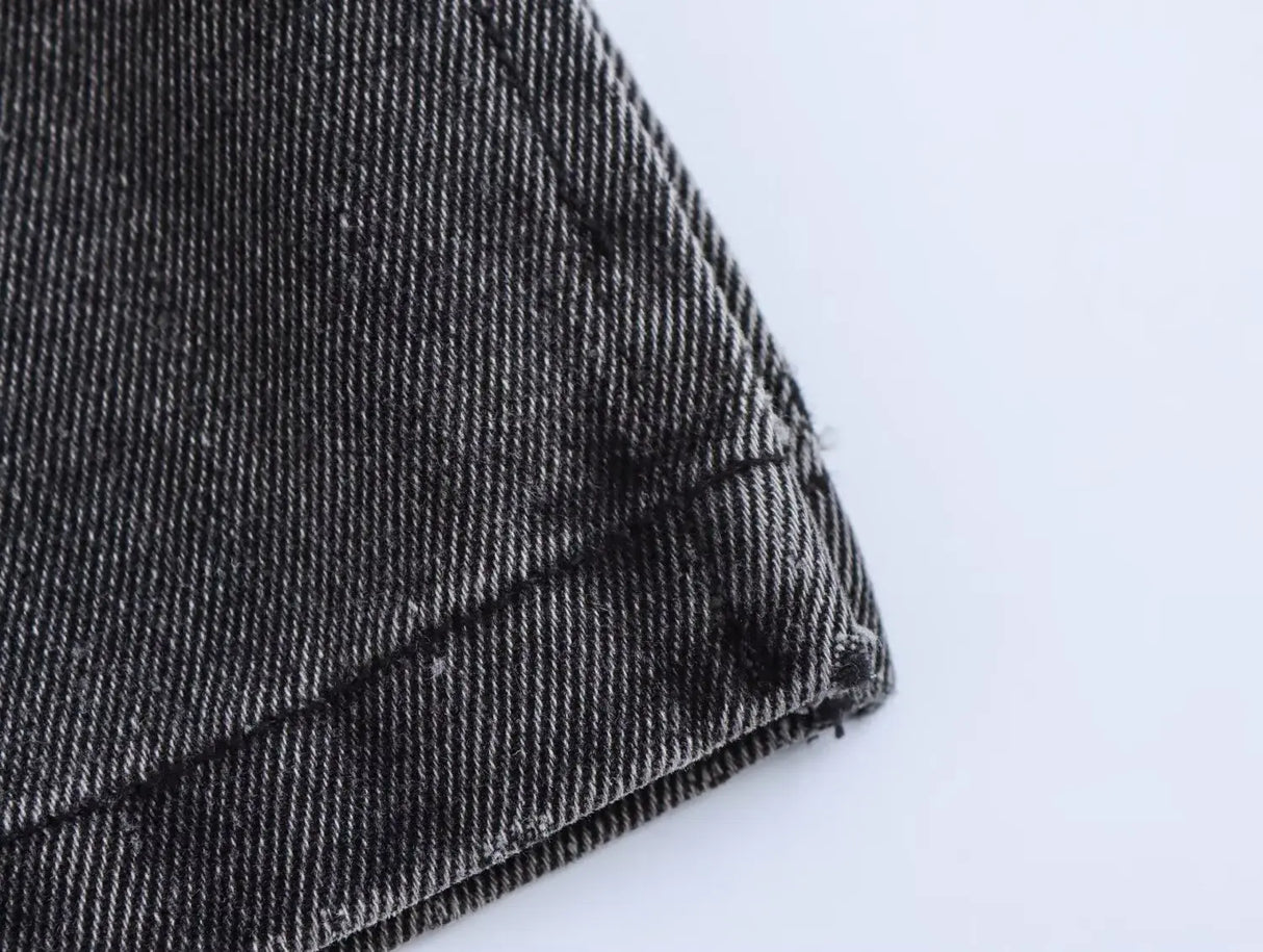 Denim Top & Pant Set for Women