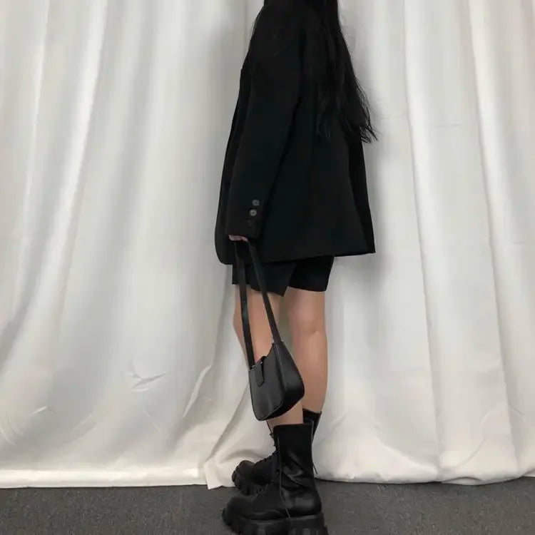 Women Mid Calf Boots Waterproof Rain Shoes