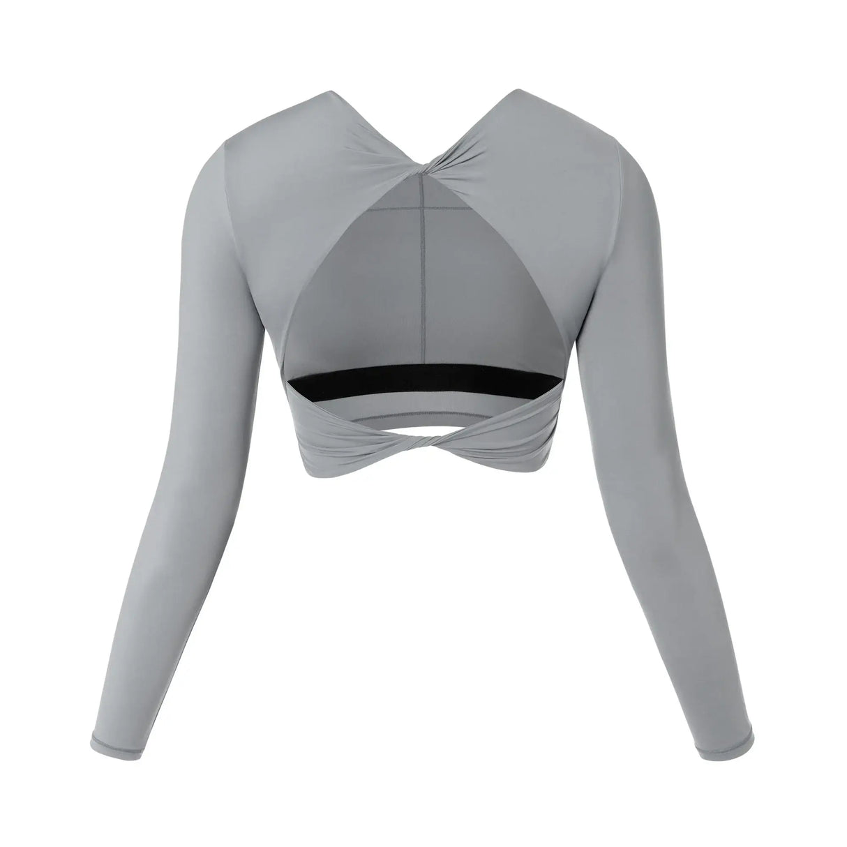 Women Open Back Long Sleeve Yoga Top