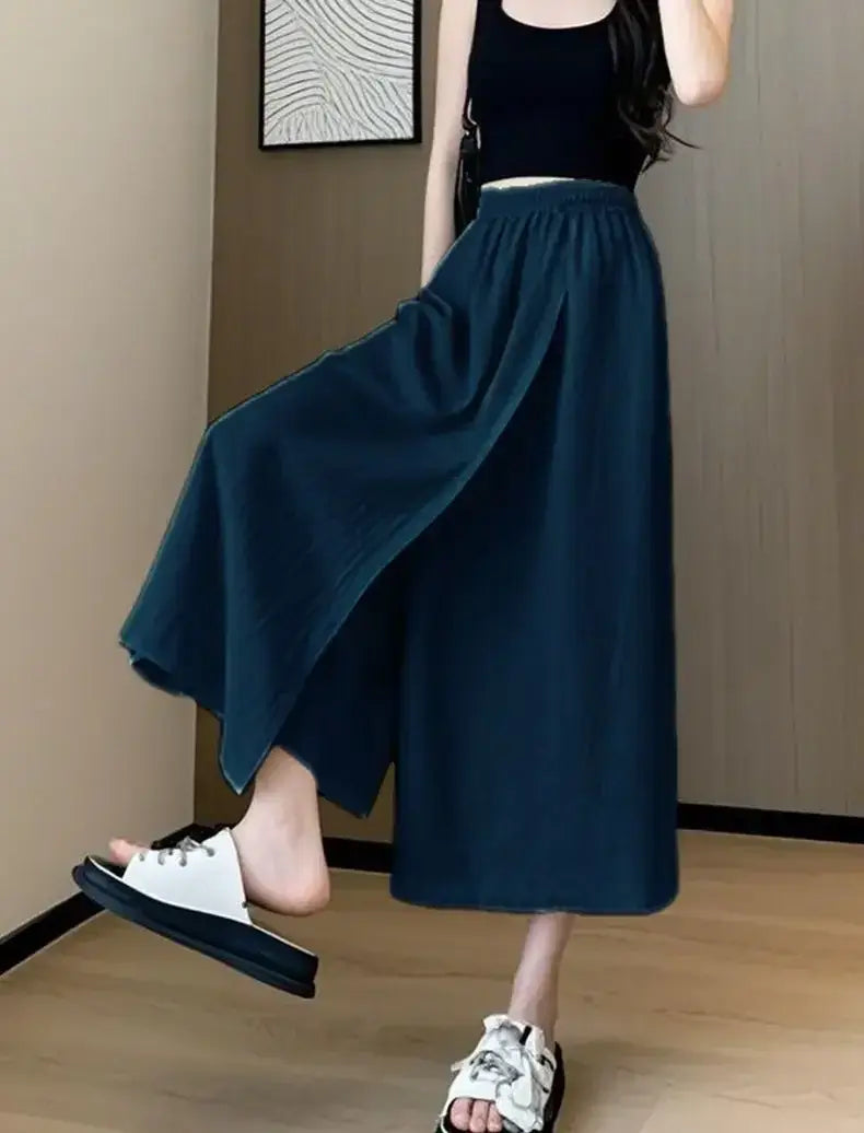 Women Vintage Mesh Tulle Long Skirt