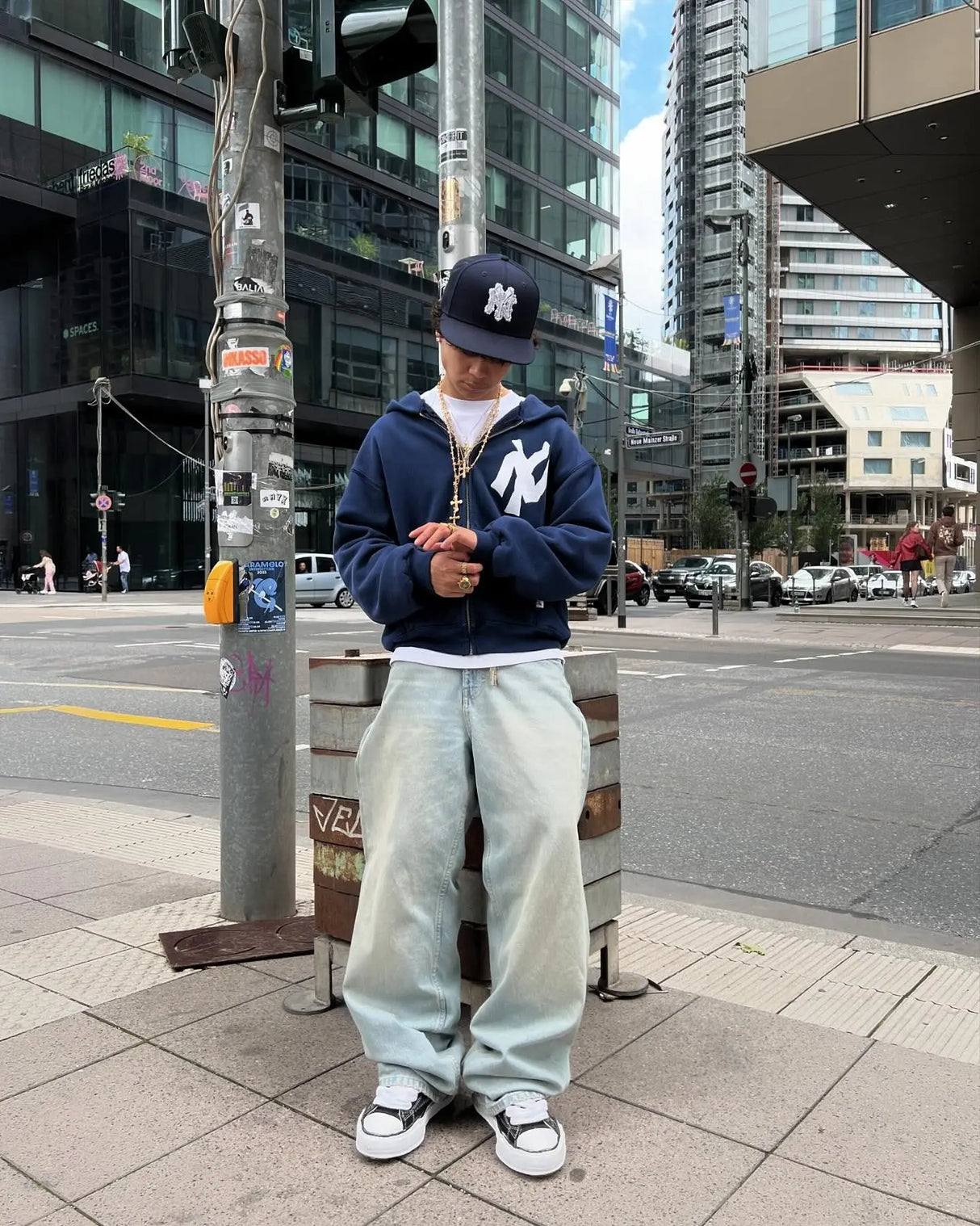 Women's Y2K Retro Letter Hoodie