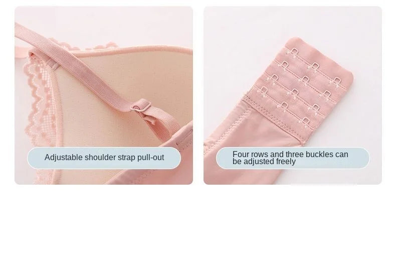 Women Vintage Lift Bra Set