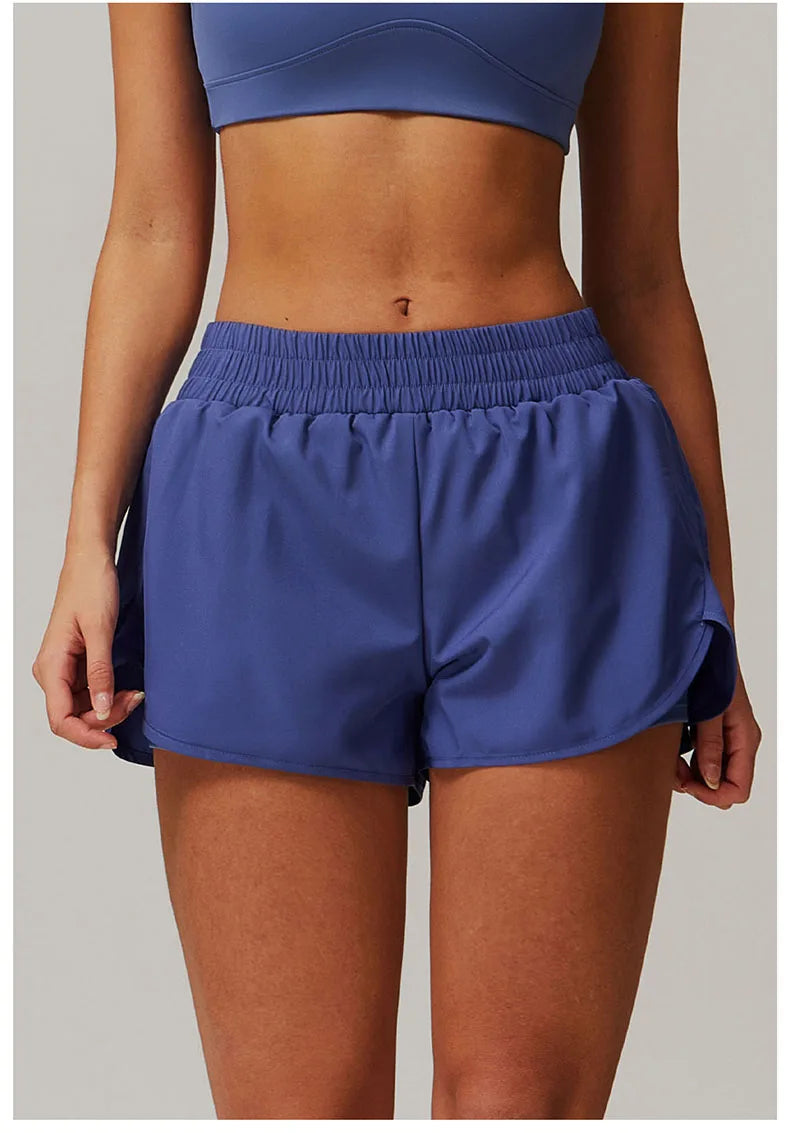 Women's Pocket Quick-Dry Yoga Shorts