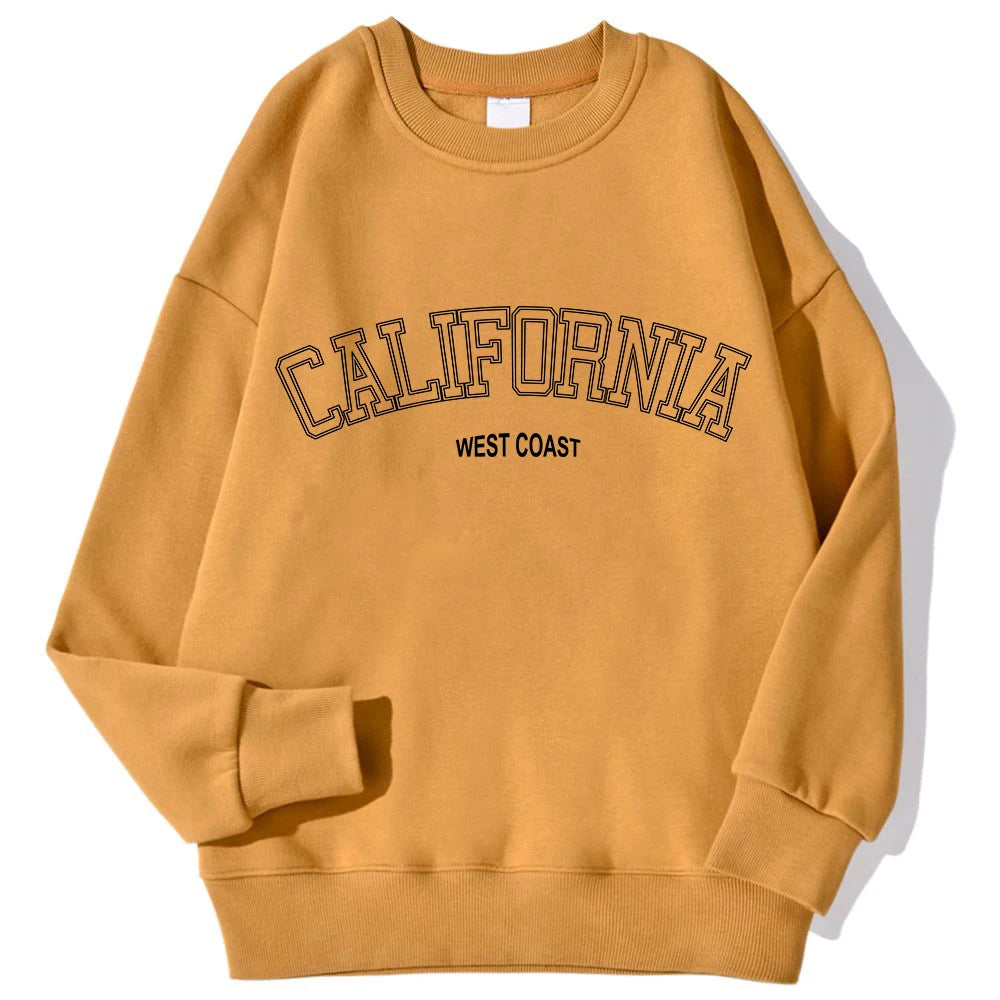 California Print Pullover