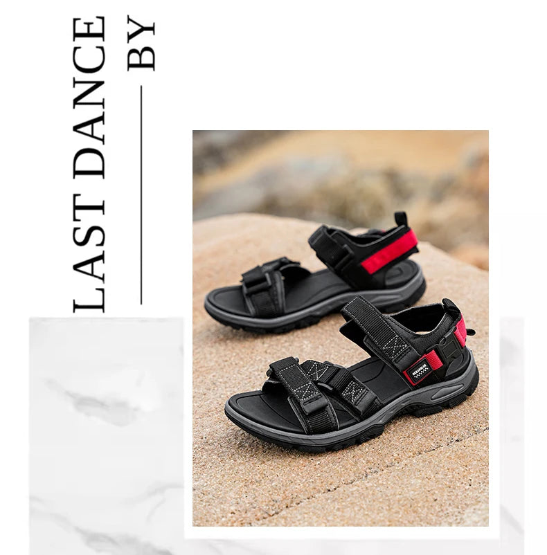 Men Breathable Flat Beach Sandals
