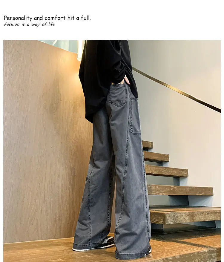 Men’s Oversized Streetwear Cargo Pants