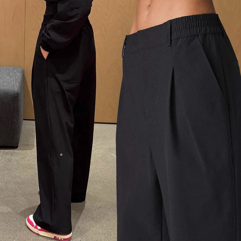 Women Korean Wide Casual Pants