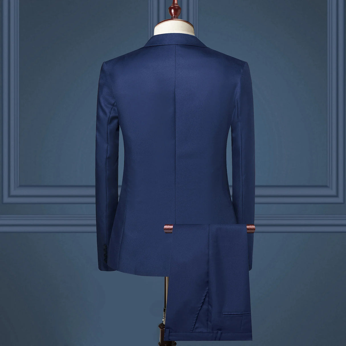 Men Slim Fit Tailored Business Suit