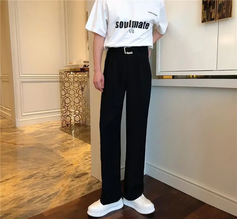 Men's Plus Size White Suit Pants – Formal Trousers