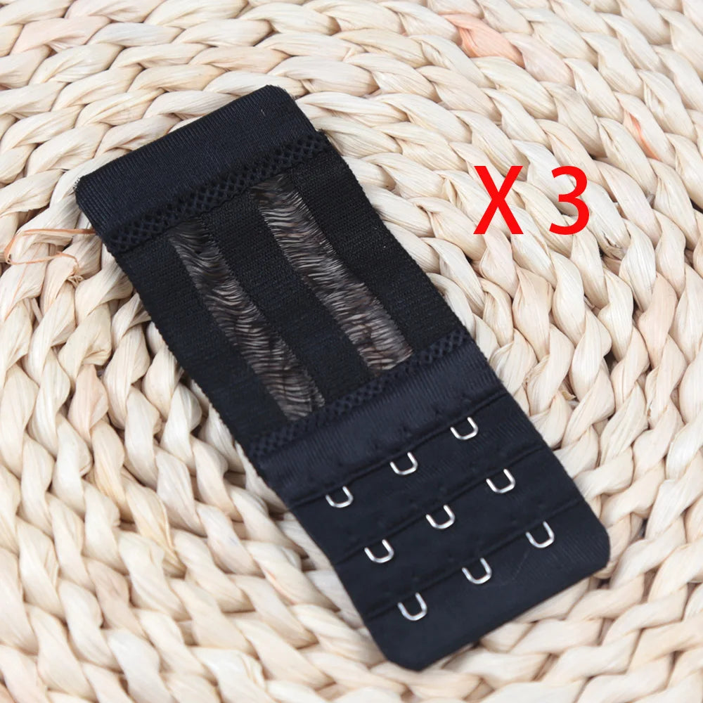 Women 3-Buckle Bra Strap