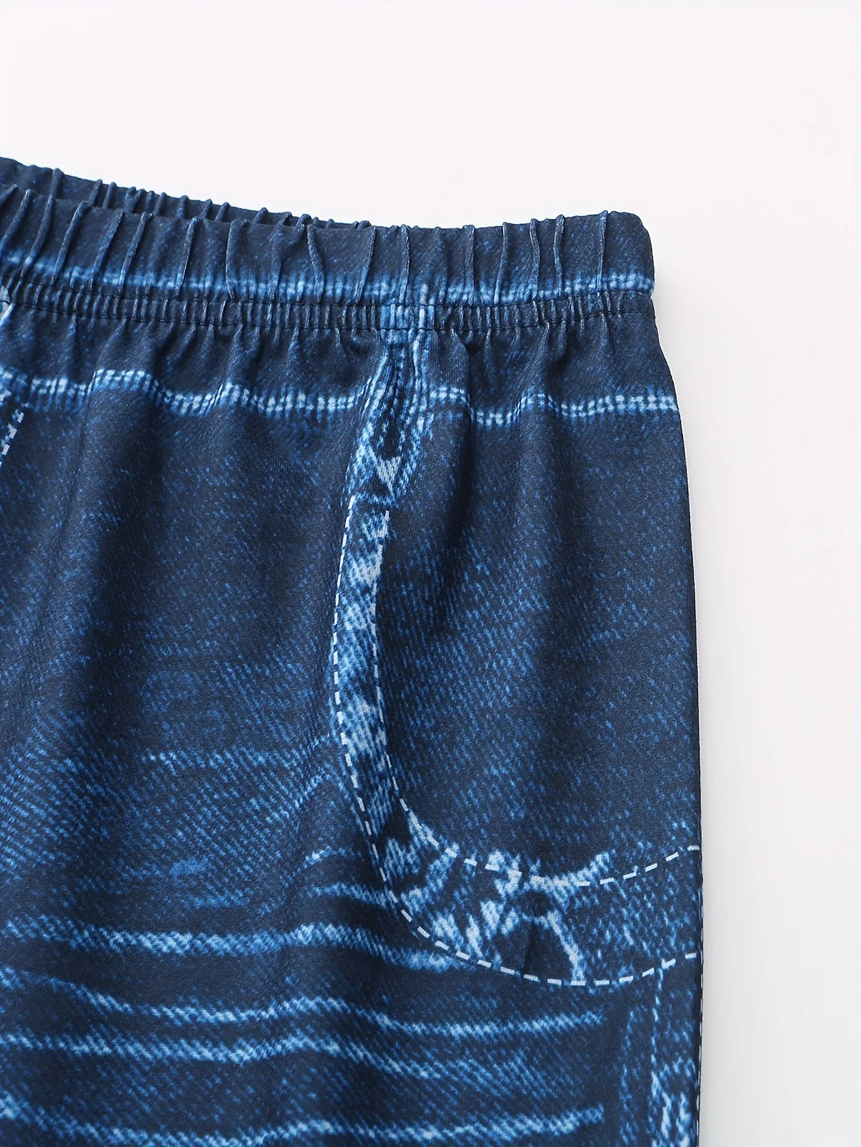 Women's 3-Piece Denim Style Shorts