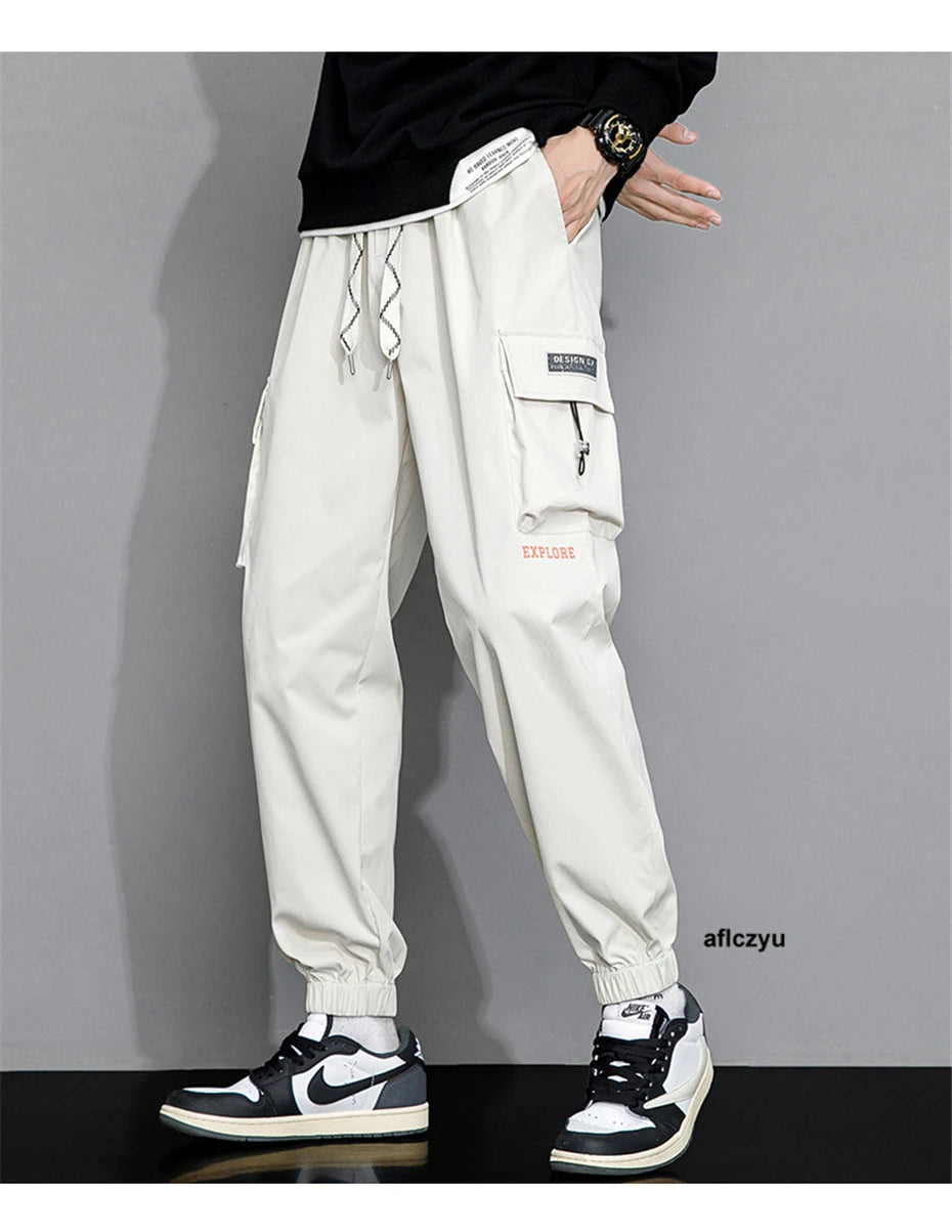 Men's Plus Size 8XL Jogger Pants – Casual Streetwear