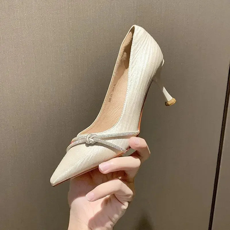 Korean Style Women Pumps Formal Non-Slip Shoes
