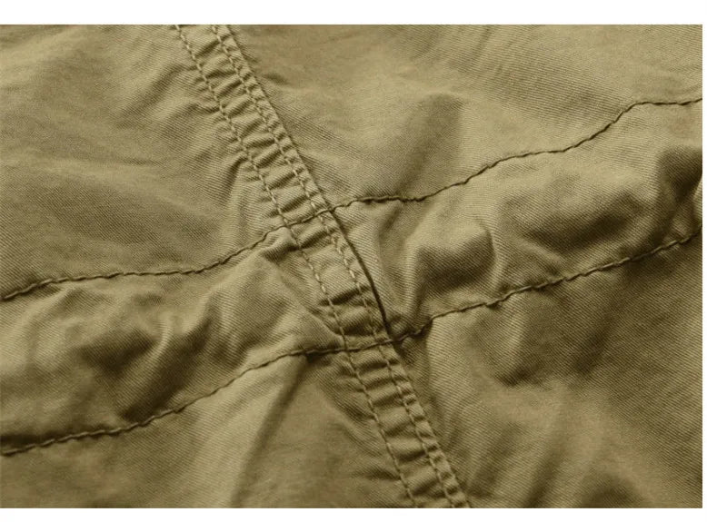 Men’s Windbreaker Trench Jacket