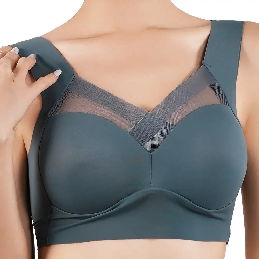 Women Ice Silk Seamless Push Up Bra