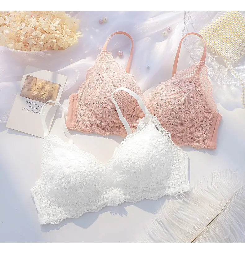 Women Ultra Thin Bra Set