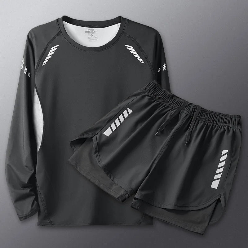 Men Swimwear Set Beach Surf Suit