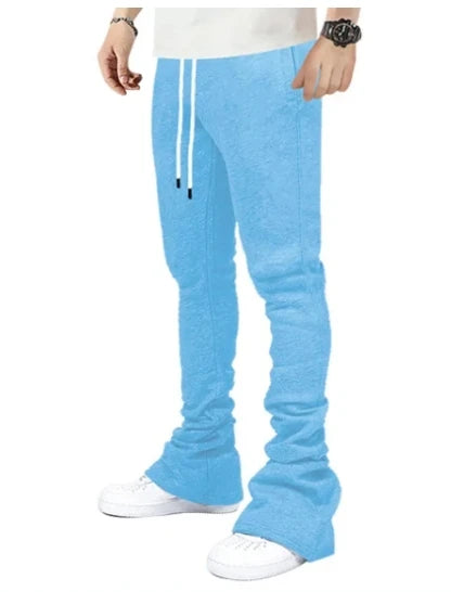 Men's Plus Size Stacked Cargo Pants – Fleece Streetwear