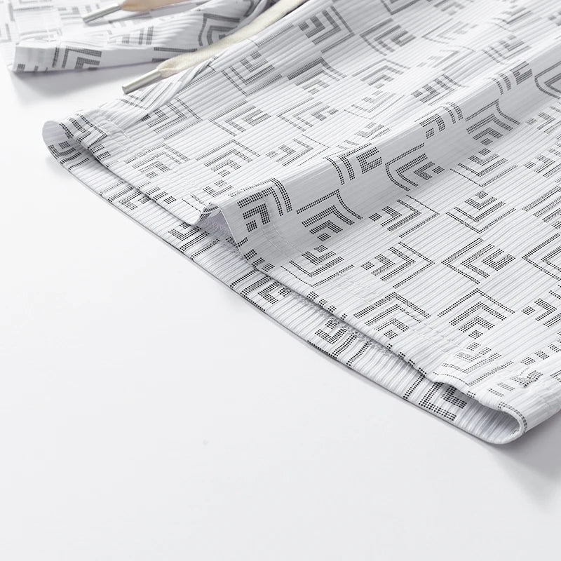 Men’s Plus Size Summer Tracksuit Set