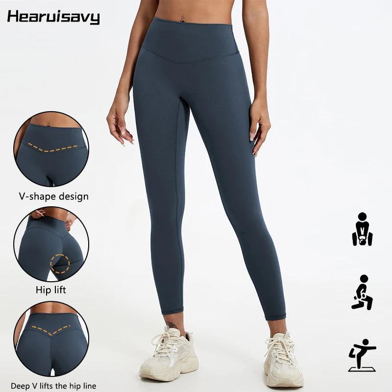 Hearuisavy High Waist Quick-Dry Women's Yoga Leggings – Super Soft Fabric
