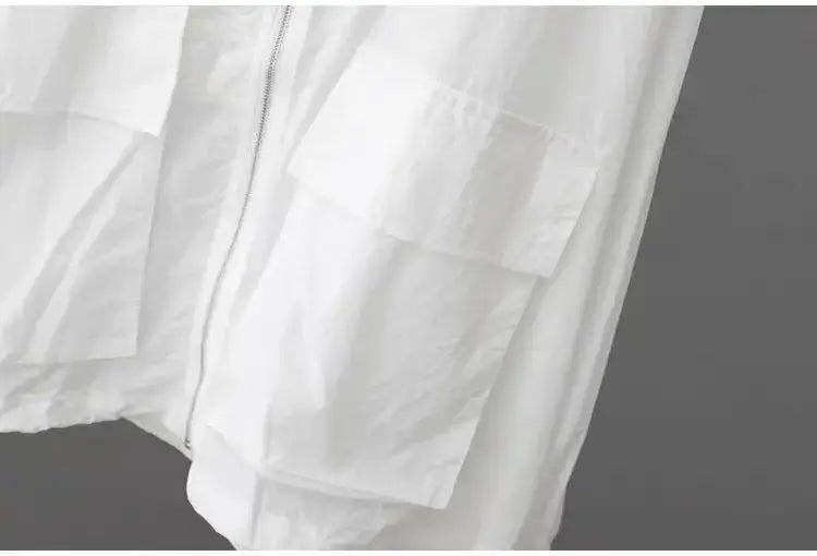 Women Lightweight Hooded Windbreaker