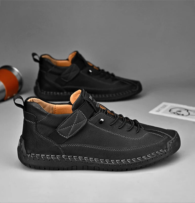 Men Handmade Leather Casual Loafers