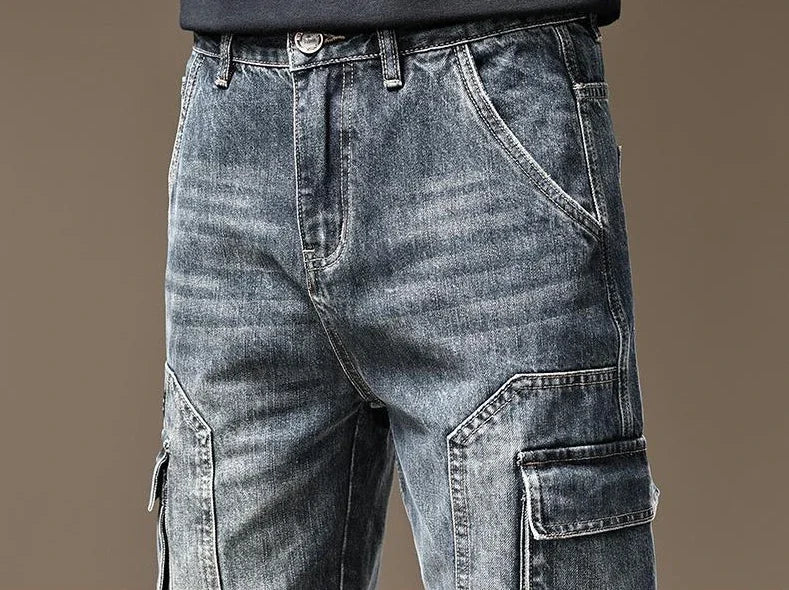 Men's Plus Size Loose Baggy Jeans