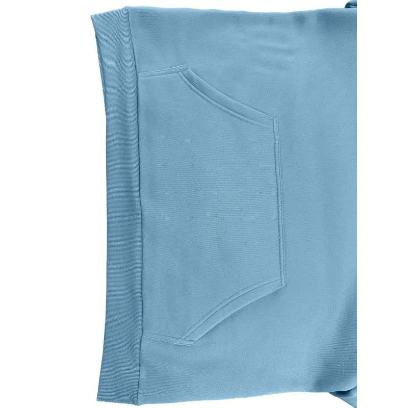 Plus Size Women's Hoodie – Solid Casual Pullover