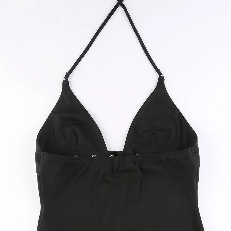 Women Backless Bandage Tank